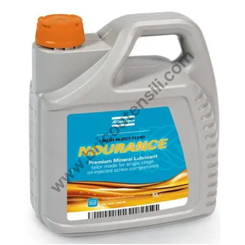 Roto Inject Fluid NDURANCE 5L Oil Can for Screw Compressors – Part No. 1630114600