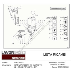 Lavor Viper 8.031.0610 Drawing