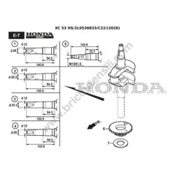 Castelgarden XC 53 HS Drawing - 13