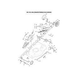 Castelgarden Esploso XS 55 HV - 1