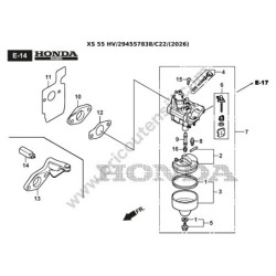 Castelgarden XS 55 HV Drawing - 19