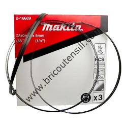 6tpi Wood Curve Cutting High Carbon Steel Bandsaw Blade (pack Of 3)