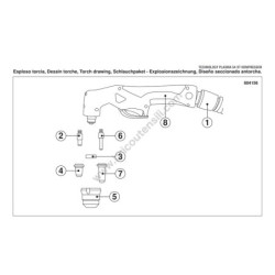 Telwin TECHNOLOGY PLASMA 54 XT KOMPRESSOR Drawing - 2