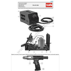 Telwin Spare Parts for Welding Machine PULLER 4000