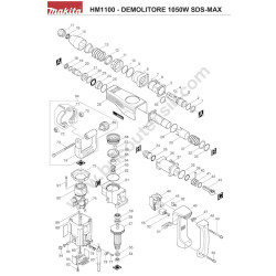 Makita  HM1100 Drawing