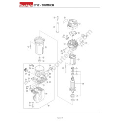 Makita 3712 Drawing