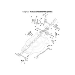 Mountfield Empress 41 Li Drawing - 1