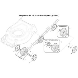 Mountfield Empress 41 Li Drawing - 5