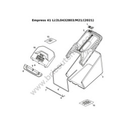 Mountfield Empress 41 Li Drawing - 8