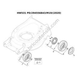 Mountfield HW531 PD Drawing - 3