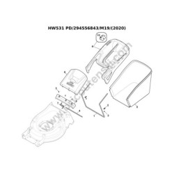 Mountfield HW531 PD Drawing - 7
