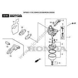 Mountfield SP505 V SC Drawing - 17