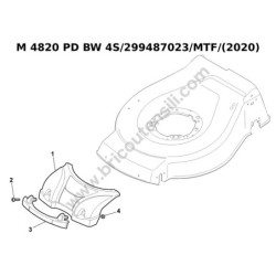Mountfield Esploso M 4820 PD BW 4S - 2