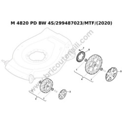 Mountfield Esploso M 4820 PD BW 4S - 6