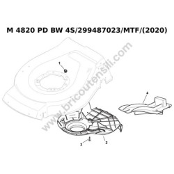 Mountfield Esploso M 4820 PD BW 4S - 7