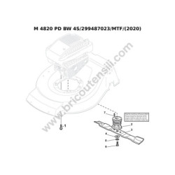 Mountfield Esploso M 4820 PD BW 4S - 8