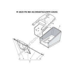 Mountfield M 4820 PD BW 4S Drawing - 9