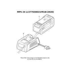 Mountfield MPS 24 Li Drawing - 4