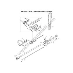 Mountfield MM2605 - 5 in 1 Drawing - 1