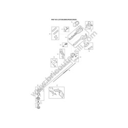 Mountfield MGT 40 Li Drawing