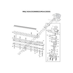 Mountfield Esploso MHJ 2424 - 2