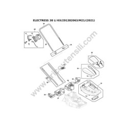 Mountfield Esploso ELECTRESS 38 Li Kit - 1