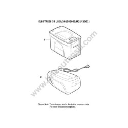 Mountfield ELECTRESS 38 Li Kit Drawing - 2