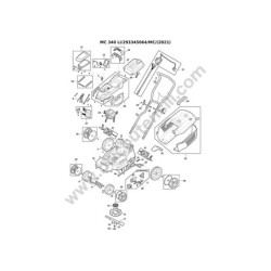 Mountfield MC 340 Li Drawing