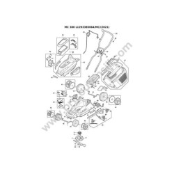 Mountfield Esploso MC 380 Li
