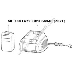 Mountfield Esploso MC 380 Li - 1
