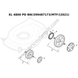 Mountfield EL 4800 PD BW Drawing