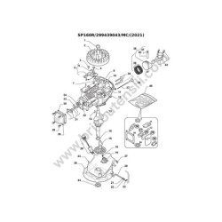 Mountfield SP160R Drawing - 10
