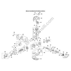 Mountfield MB 45 D Drawing