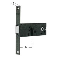 Serratura da Infilare Serie 97002-97502 Corni