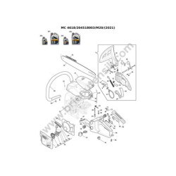 Mountfield MC 4618 Drawing - 2