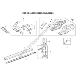 Mountfield Esploso MHT 20 Li