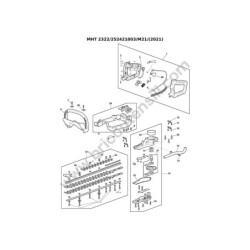 Mountfield MHT 2322 Drawing - 1