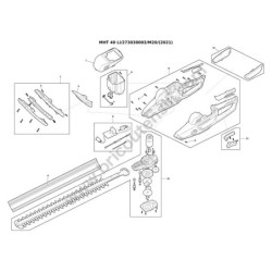 Mountfield MHT 40 Li Drawing