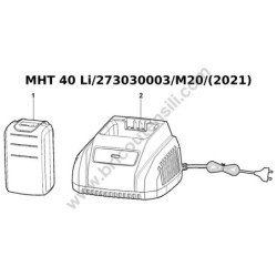 Mountfield MHT 40 Li Drawing - 1