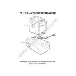 Mountfield MHT 50 Li Drawing - 1