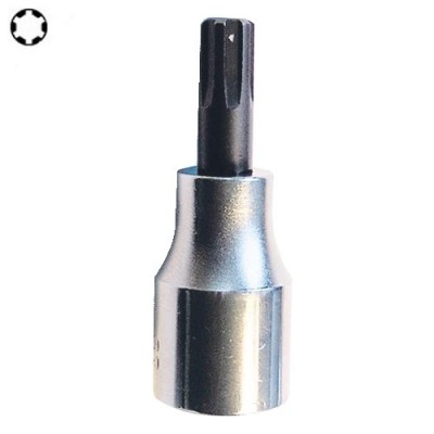 Bussola 1/2'' con Inserto per Viti Impronta Ribe 63 mm