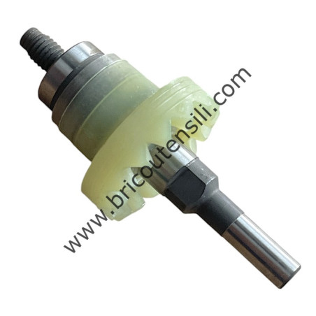 Coated shaft