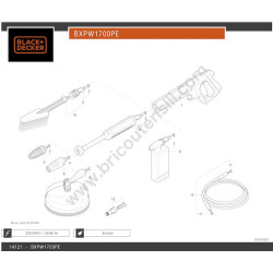 AR Esploso BXPW1700PE - 3