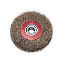 Wheel Brush Steel Crimped Wire for Grinder mm 200x20x16 Axel FU1685