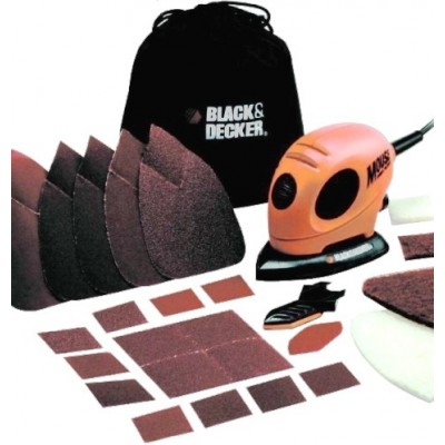 Levigatrice Elettrica Black&Decker Mouse KA161BC
