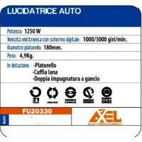 Lucidatrice per Auto 1250 Watt Axel FU20330