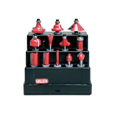 Mills for Wood Series 12 pcs Shaft 6 mm 