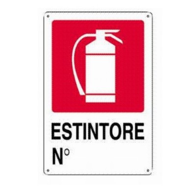 Information Sign Notice Fire Extinguisher