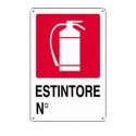 Information Sign Notice Fire Extinguisher