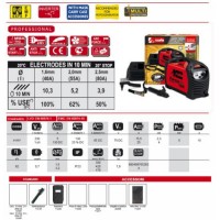 Saldatrice ad Inverter 80A Telwin Force 125